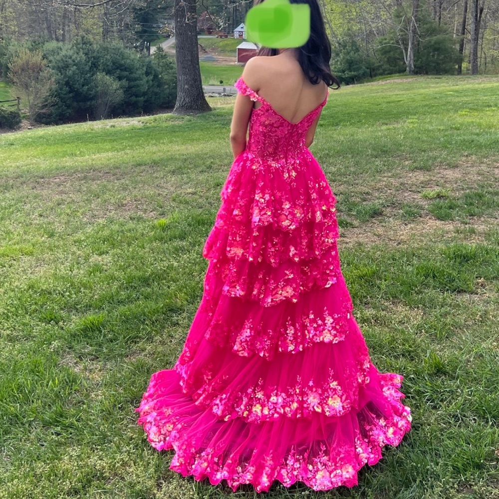 COPY - Sherri Hill 55500 fuchsia